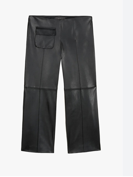Zara Pants - NWT ZARA x stefano pilati genuine leather pants